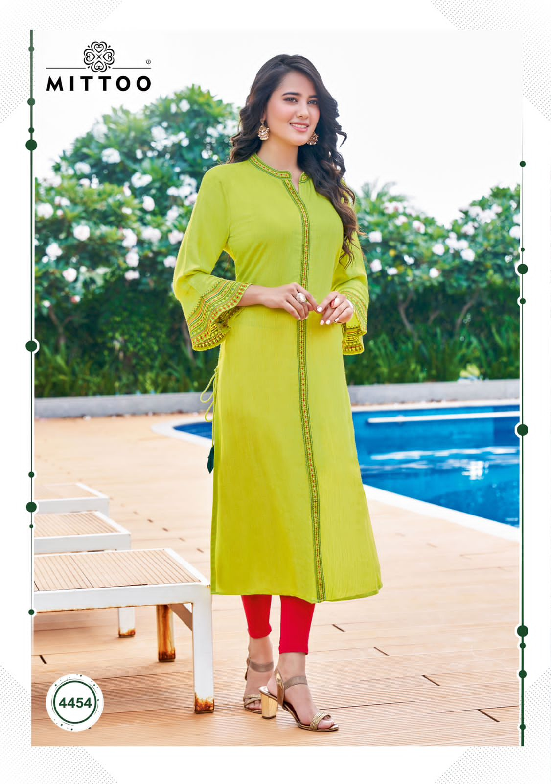 Mayurika Vol 8 By Mittoo Embroidery Kurtis Catalog
